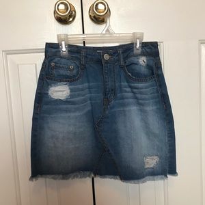 Medium denim skirt size 5